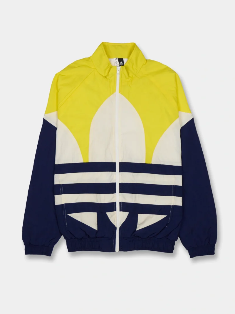 90's Adidas Originals Trefoil Windbreaker - M