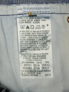 Levis 751 Jeans - W34 L32